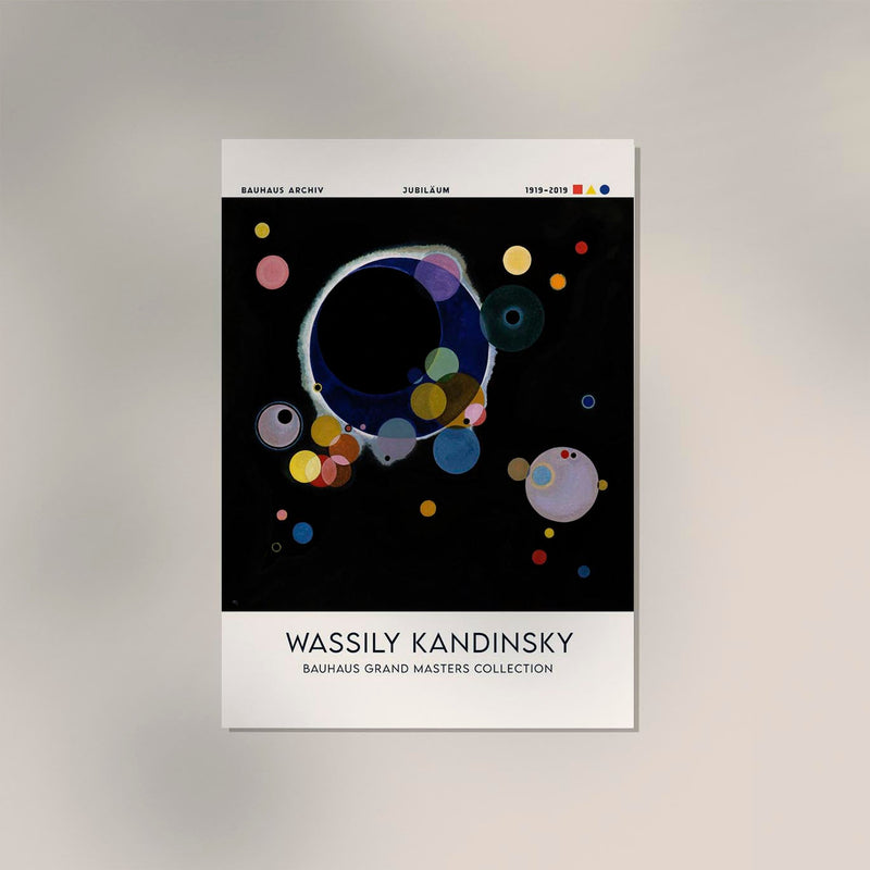 Several Circles – Kandinsky Kunstprint | Modern | UV-beständig — Ansicht 2
