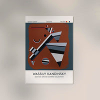 Gris by Wassily Kandinsky – Fine Art Print UV-Resistant Canvas Edition — Ansicht 2