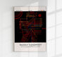 Colored Sticks – Fine Art Print Kandinsky Abstraktion Ausstellungsposter