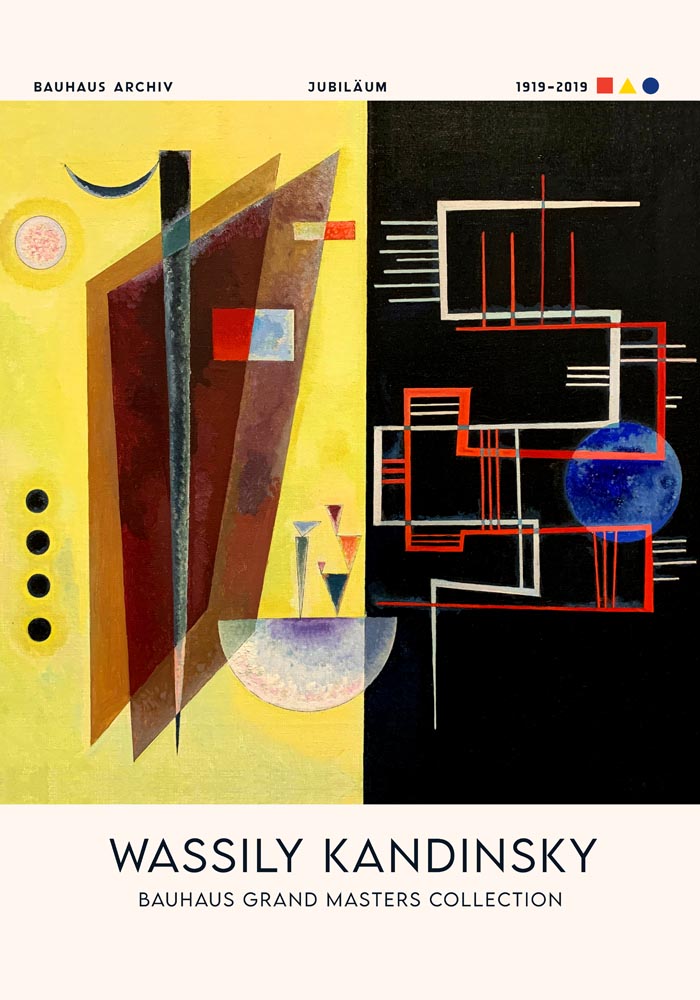 Inner Alliance by Wassily Kandinsky – Fine Art Poster UV-Resistant Studio Print — Ansicht 3