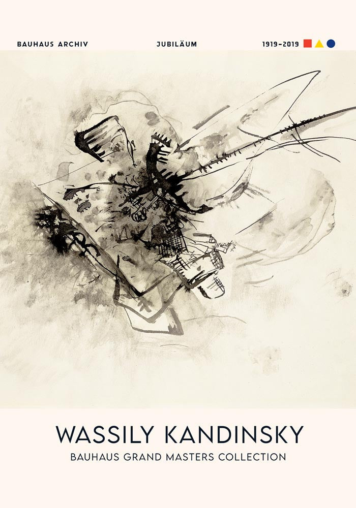 Untitled 1916 by Wassily Kandinsky – Abstrakte Komposition Fine Art Print UV-beständig — Ansicht 3
