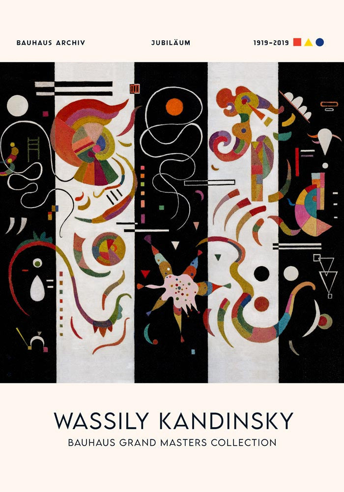 Striped – Kandinsky Kunstdruck UV-beständig Premium Druck aus Berlin — Ansicht 3