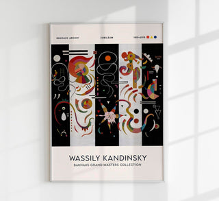 Striped – Exhibition Poster by Wassily Kandinsky | UV-beständig | Premium Kunstdruck aus Berlin