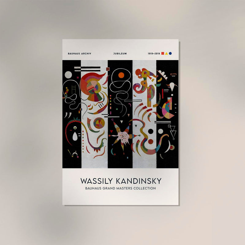 Striped – Kandinsky Kunstdruck UV-beständig Premium Druck aus Berlin — Ansicht 2