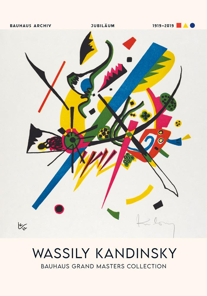 Small Worlds Nr 1 – Fine Art Print Kandinsky Abstraktion | Ausstellungsstil — Ansicht 3