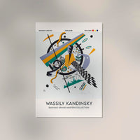 Small Worlds Nr 4 – Fine Art Print Kandinsky Abstraktion Ausstellungsstil — Ansicht 2