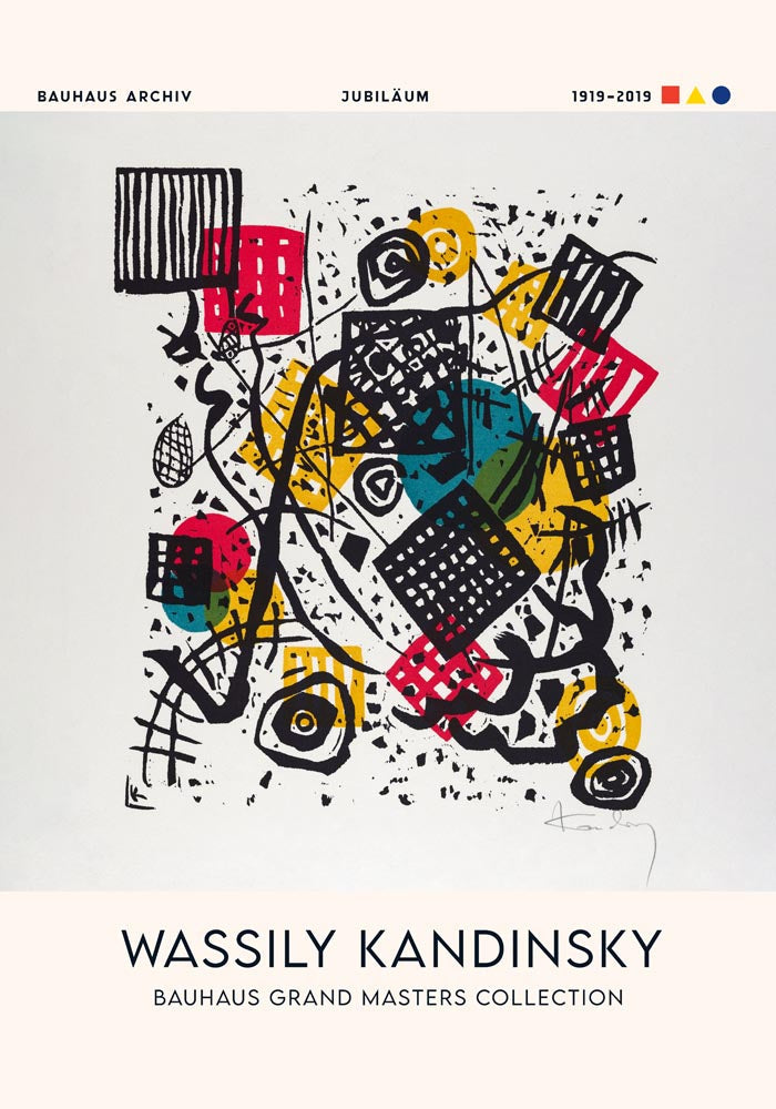 Small Worlds Nr 5 Fine Art Print – Kandinsky Abstraktion Wandbild — Ansicht 3