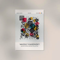 Small Worlds Nr 5 Fine Art Print – Kandinsky Abstraktion Wandbild — Ansicht 2