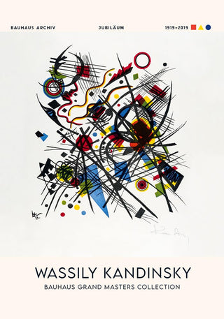 Lithographie für die Vierte Bauhausmappe 1922 by Wassily Kandinsky – Künstlerisch | Kunstdruck | Bauhaus