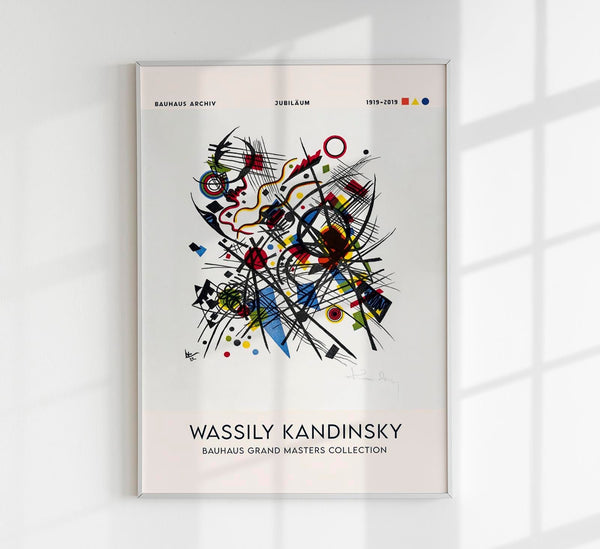 Lithograph for the Fourth Bauhaus Portfolio 1922 by Wassily Kandinsky – Art Print