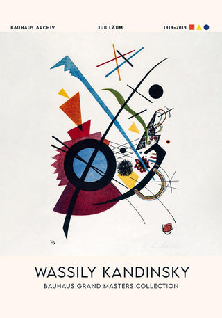Violet by Wassily Kandinsky – Abstrakte Kunst | Fine Art Print | Ausstellungsposter