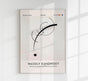 Free Curve by Wassily Kandinsky Exhibition Poster – Fine Art Canvas