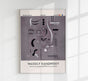 Four Parts by Wassily Kandinsky Exhibition Poster - Fine Art Canvas