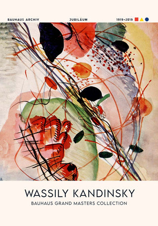 Aquarell Print by Wassily Kandinsky Exhibition Poster – Fine Art Print | Museum Quality | UV‑resistent