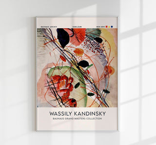Aquarell Print by Wassily Kandinsky Exhibition Poster – Fine Art Print | Museum Quality | UV‑resistent