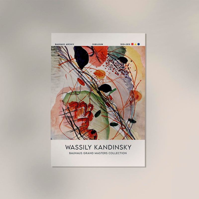 Wassily Kandinsky Aquarell Print Ausstellungsposter – Museum Quality Fine Art — Ansicht 3