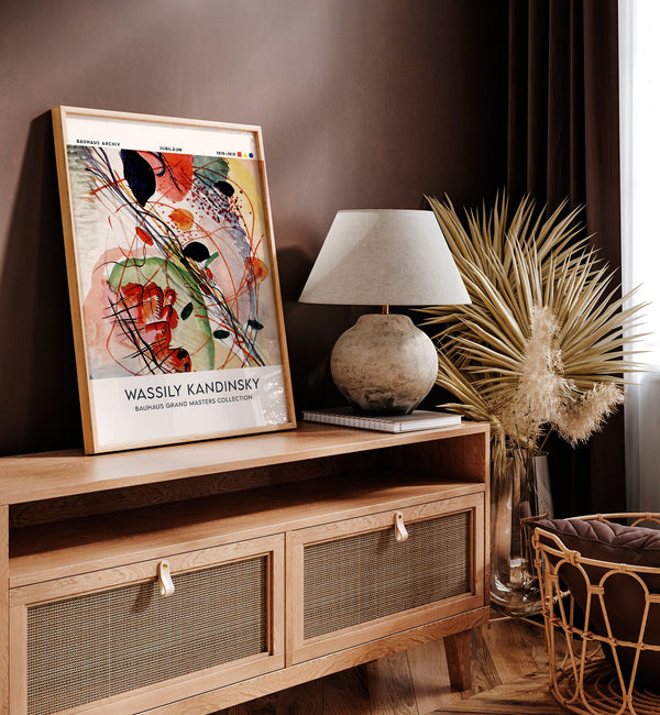 Wassily Kandinsky Aquarell Print Ausstellungsposter – Museum Quality Fine Art
