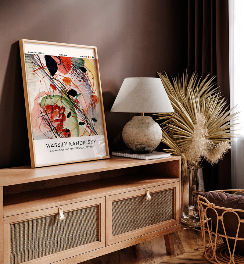 Wassily Kandinsky Aquarell Print Ausstellungsposter – Museum Quality Fine Art — Ansicht 2