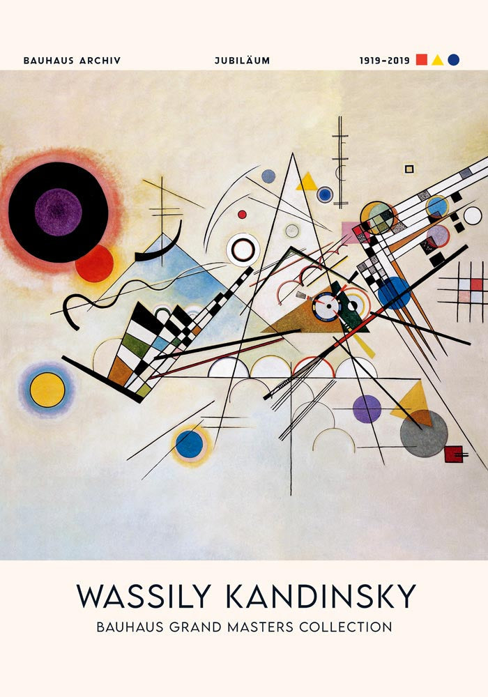Composition VIII – Fine Art Print Kandinsky Ausstellungsposter — Ansicht 3