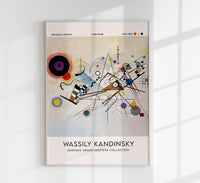 Composition VIII – Fine Art Print Kandinsky Ausstellungsposter — Ansicht 1