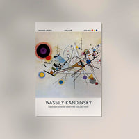 Composition VIII – Fine Art Print Kandinsky Ausstellungsposter — Ansicht 2
