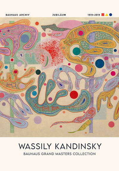 Capricious Form – Wassily Kandinsky Exhibition Poster Fine Art Print