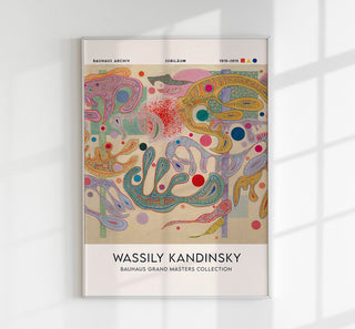 Capricious Form – Wassily Kandinsky Exhibition Poster Fine Art Print