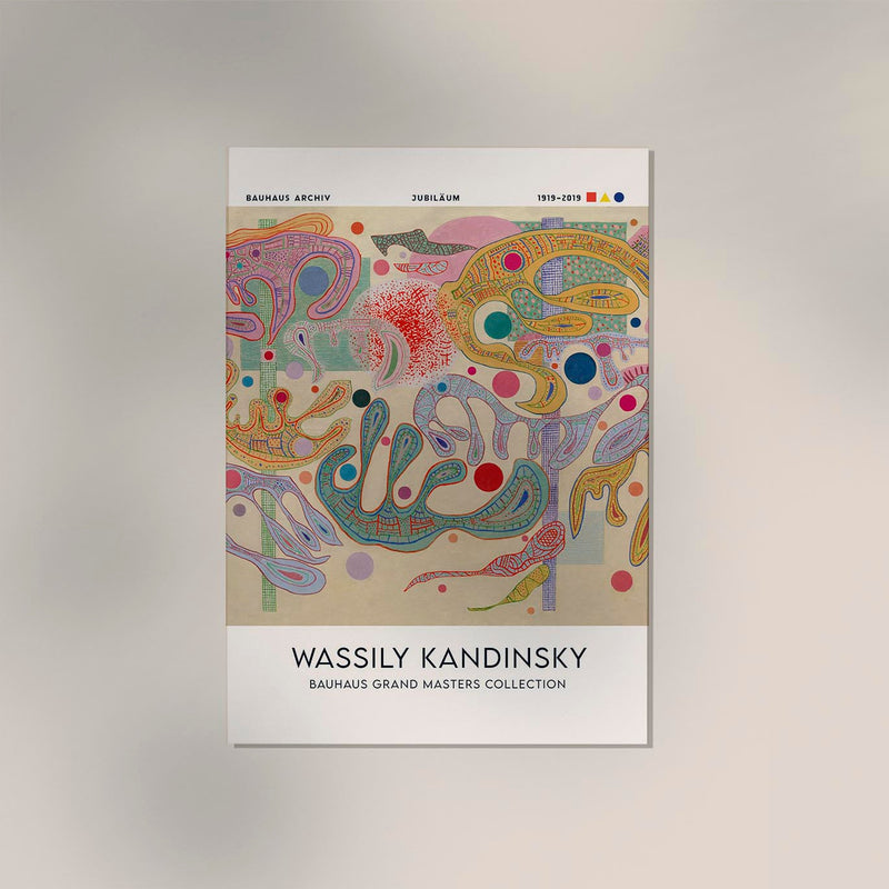 Capricious Form – Wassily Kandinsky Exhibition Poster Fine Art Print — Ansicht 3