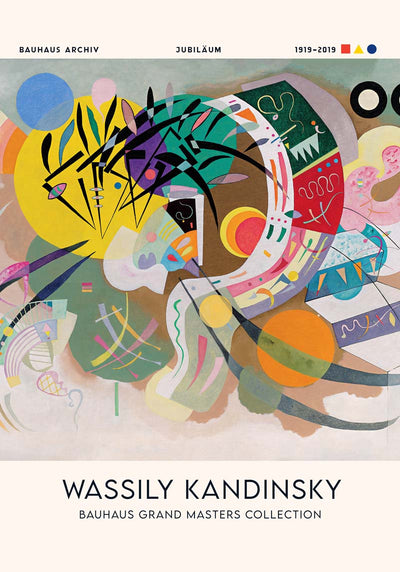 Dominant Curve – Wassily Kandinsky Exhibition Poster | Fine Art Print | Abstrakte Komposition