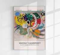 Dominant Curve – Wassily Kandinsky Exhibition Poster | Fine Art Print | Abstrakte Komposition — Ansicht 1