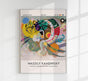 Dominant Curve – Wassily Kandinsky Exhibition Poster | Fine Art Print | Abstract Composition