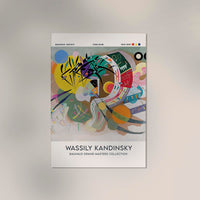 Dominant Curve – Wassily Kandinsky Exhibition Poster | Fine Art Print | Abstrakte Komposition — Ansicht 3