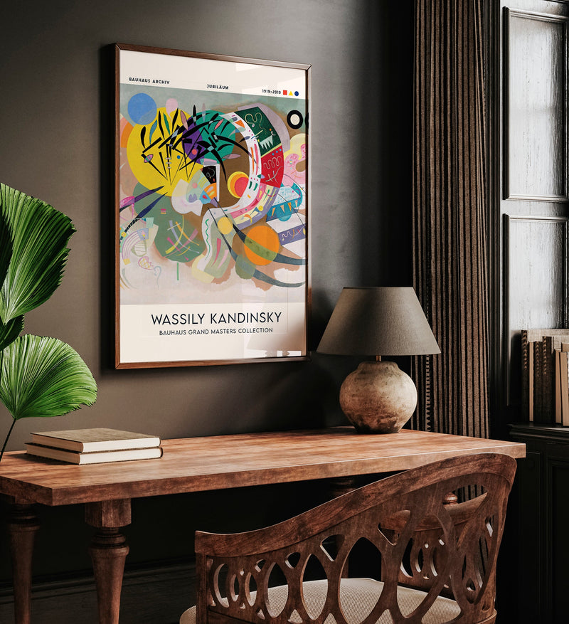 Dominant Curve – Wassily Kandinsky Exhibition Poster | Fine Art Print | Abstrakte Komposition — Ansicht 2