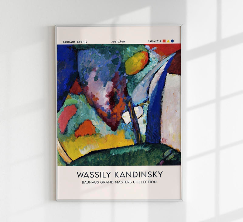 The Waterfall – Wassily Kandinsky Exhibition Poster | Fine Art Print Premium — Patroa Studio