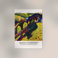 Houses at Murnau – Kandinsky Exhibition Poster | Fine Art Print | UV-beständig — Ansicht 2