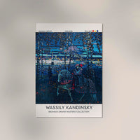 Riding Couple (1906) Kandinsky Poster – UV-resistenter Fine Art Print — Ansicht 3