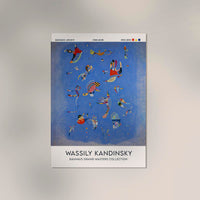 Sky Blue – Fine Art Print | Kandinsky Abstraction | Blue Harmony — Ansicht 3