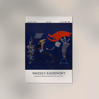 La flèche by Wassily Kandinsky – Kunstdruck | Exhibition Poster | Abstrakt