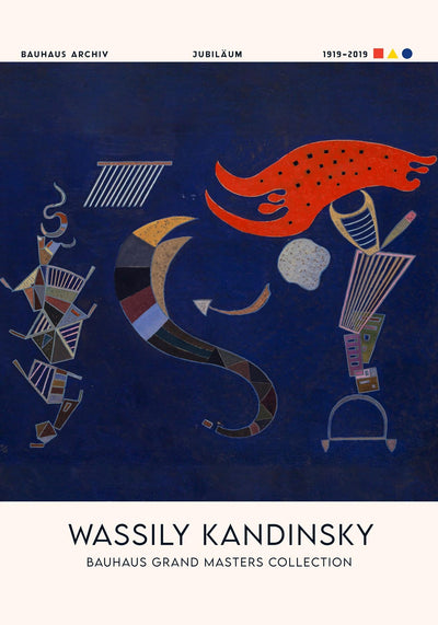 La flèche by Wassily Kandinsky – Art Print | Exhibition Poster | Abstract