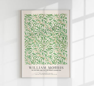 William Morris Vintage Willow Art Exhibition Poster