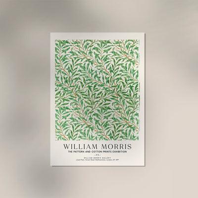 William Morris Vintage Willow Art Exhibition Poster – Art Print Berlin