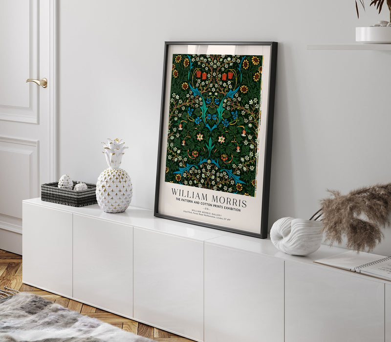 William Morris Tulip Art Exhibition Poster – Kunstdruck Berlin — Ansicht 2