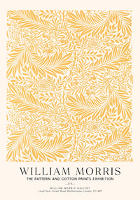 William Morris Larkspur Art Exhibition Poster – Handgedruckt Berlin — Ansicht 4