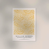 William Morris Larkspur Art Exhibition Poster – Handgedruckt Berlin — Ansicht 3
