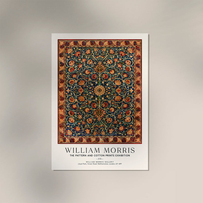William Morris Holland Park Carpet Art Exhibition Poster — Ansicht 3