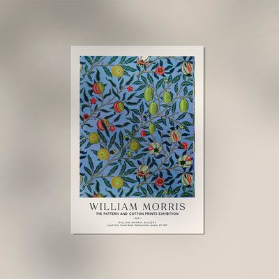 William Morris Pomegranate Art Exhibition Poster – Kunstdruck Berlin