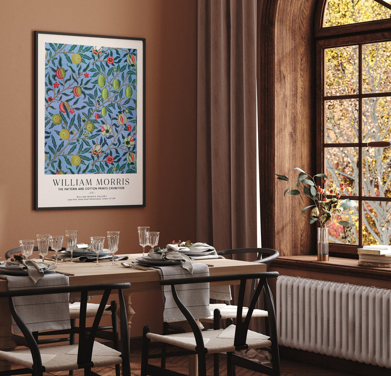 William Morris Pomegranate Art Exhibition Poster – Kunstdruck Berlin — Ansicht 2