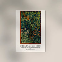 William Morris Peacock Pheasant Art Exhibition Poster – Handgedruckt Berlin — Ansicht 3