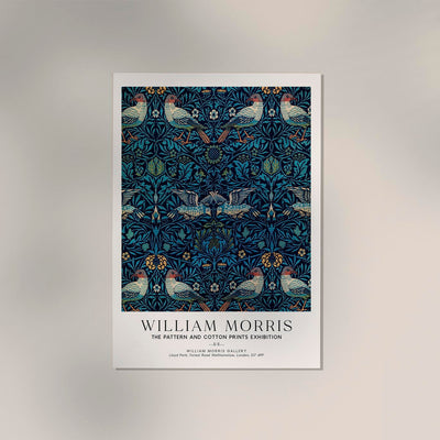 William Morris Birds – Arts & Crafts Fine Art Print | Botanical