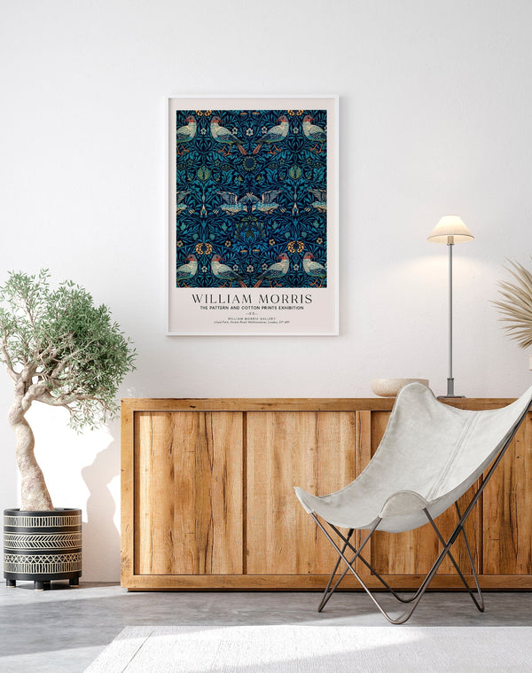 William Morris Birds – Arts & Crafts Fine Art Print | Botanical